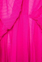 Thumbnail for your product : MSGM Pleated Georgette Midi Dress
