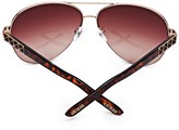 Thumbnail for your product : GUESS Pyramid Aviator Sunglasses