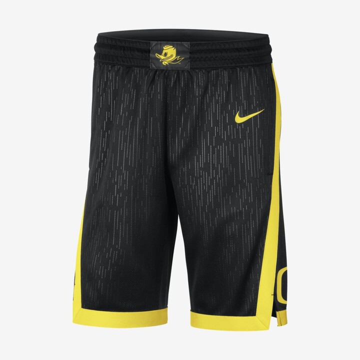 mens yellow nike shorts