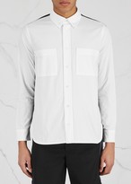 Thumbnail for your product : Tim Coppens White Contrast Cotton Shirt