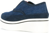 Thumbnail for your product : Stella McCartney platform denim trainers