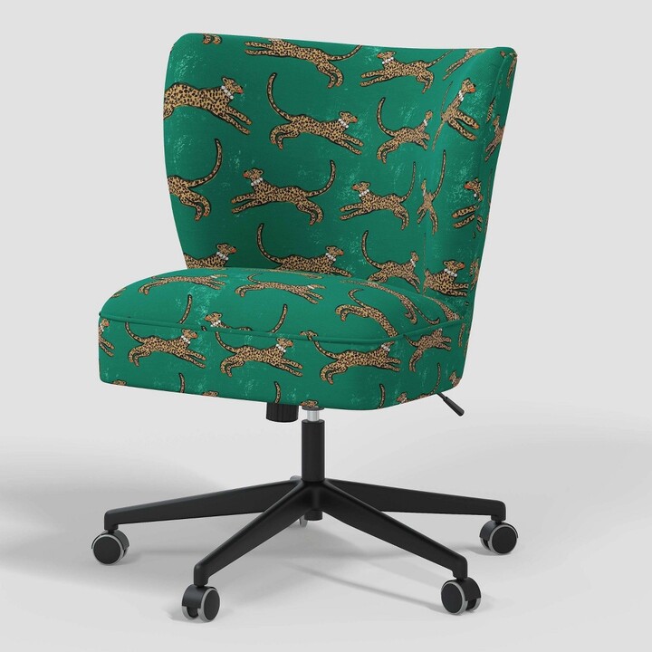 Beck Office Chair by Kendra Dandy Cheetahs Green Cloth & Company