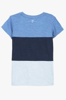 Thumbnail for your product : 7 For All Mankind Boys Boys 4-7 Short-Sleeve V-Neck Colorblock Slub Jersey Pocket T-Shirt In Riviera