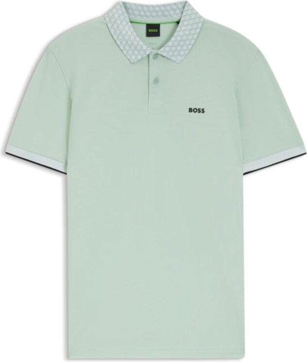 HUGO BOSS Paddy polo shirt in stretch-cotton piqué
