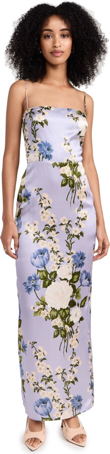 Reformation Frankie Silk Dress