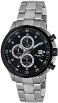 Thumbnail for your product : Kenneth Cole Black Chronograph Dial Stainless Steel Bracelet Mens Watch