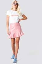 Thumbnail for your product : Rut & Circle Rut&Circle Frill Pu Skirt Pink