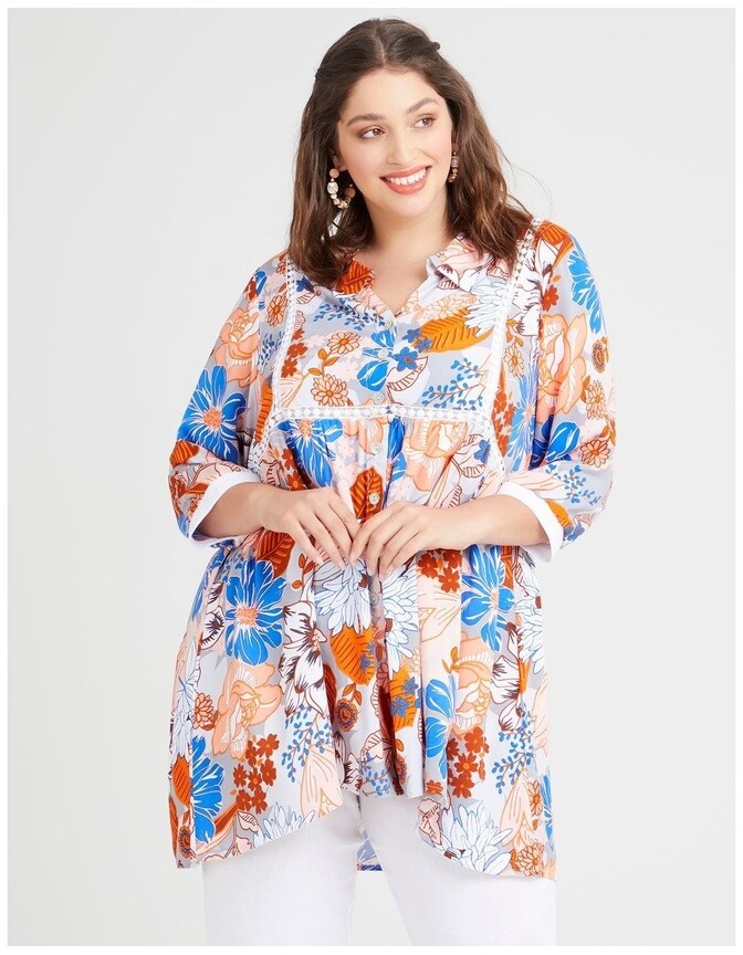 plus size boho tops
