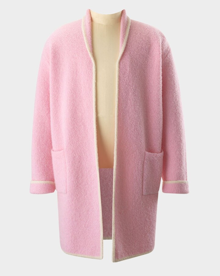 Rachel Riley Girl's Boucle Sparkly Cardigan, Size 2-14