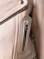Thumbnail for your product : Faith Connexion zip-detail leather jacket