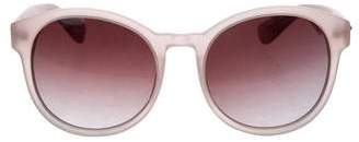 Anine Bing Embellished Circular Sunglasses