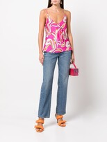 Thumbnail for your product : L'Agence Lexi abstract-print camisole