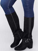 Thumbnail for your product : Block Heel Boot with Stud Detailed Straps - Sydney