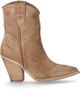 Thumbnail for your product : Zoe Adel Beige Texan Ankle Boot