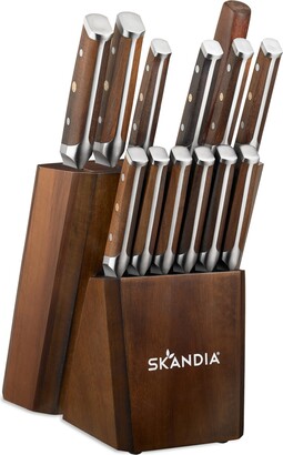 Hampton Forge Tomodachi Raintree 10-Pc. Knife Set with 5 Matching Blade  Guards, Copper Titanium