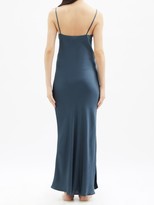 Thumbnail for your product : ASCENO Lyon Bamboo Slip Dress - Blue