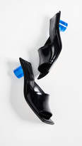 Thumbnail for your product : Helmut Lang Ice Blue Plexi Mid Heel Sandal