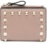Thumbnail for your product : Valentino Garavani Rockstud grained leather wallet