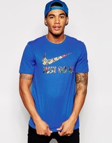 Thumbnail for your product : Nike T-Shirt With 'Just Do It' Floral Swoosh