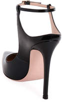 Thumbnail for your product : Gianvito Rossi Pointed-Toe Ankle-Strap Pumps