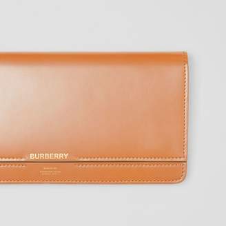Burberry Horseferry Print Leather Bag with Detachable Strap