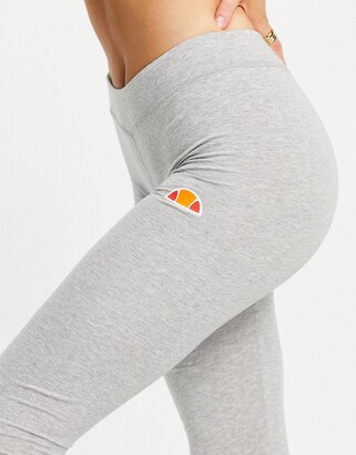 Ellesse Logo Legging In Grey - ShopStyle