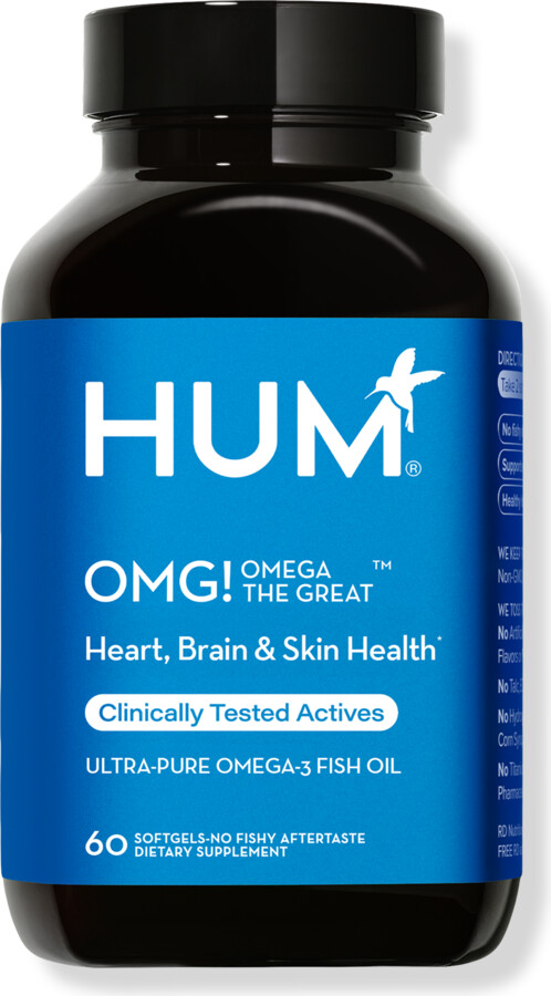 OMG! Omega The Great For Brain, Heart + Skin Health Support