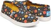 Thumbnail for your product : Toms Glow In The Dark Planets Youth Classics Slip-On Shoes - Size 6