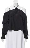 Thumbnail for your product : Calvin Rucker Take Your Time Cold Shoulder Top