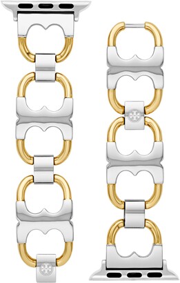 Tory Burch Double-T Link Band for Apple Watch®, 38mm/40mm - ShopStyle