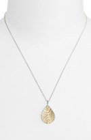Thumbnail for your product : Anna Beck 'Rajua' Small Reversible Teardrop Necklace