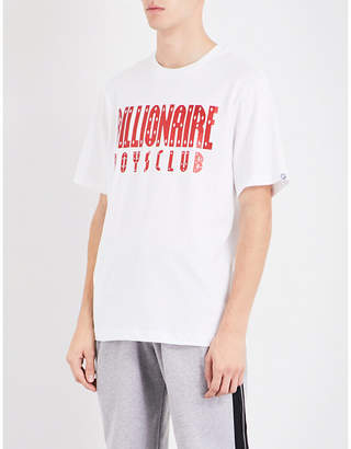 Billionaire Boys Club Glitter logo cotton-jersey T-shirt