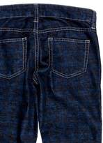 Thumbnail for your product : Etoile Isabel Marant Printed Corduroy Jeans