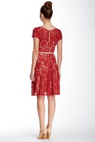 Thumbnail for your product : Taylor Lace Fit and Flare Dress