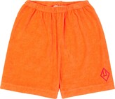 Thumbnail for your product : The Animals Observatory Sardine cotton-blend terry shorts