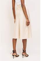 Thumbnail for your product : Dynamite Satin Midi Skirt - FINAL SALE Moonlight Beige
