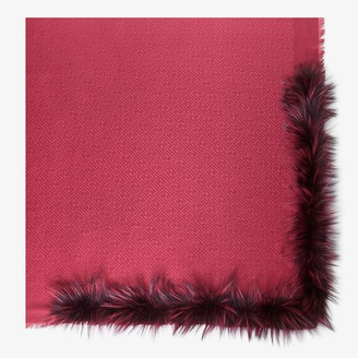 touch of fur shawl fendi