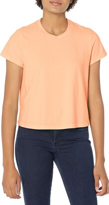AG Jeans Women's DEL Rey Cropped Baby TEE