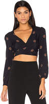 Thumbnail for your product : Flynn Skye Long Sleeve That's a Wrap Top