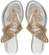 Thumbnail for your product : Sophia Webster Talulah butterfly-embellished flat sandals