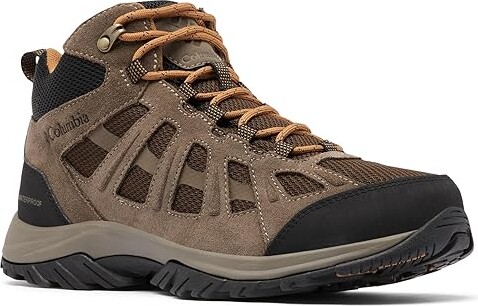 Columbia Redmond III Mid Waterproof Men's Climbing Shoes Cordovan/Elk : 14 D - Medium, Leather