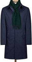 Thumbnail for your product : Charles Tyrwhitt Blue single breasted slim fit raincoat