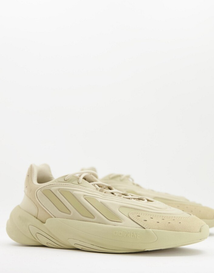 adidas Ozelia sneakers in triple beige - ShopStyle