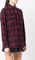 Thumbnail for your product : Etoile Isabel Marant Plaid Long-Sleeve Shirt