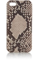 Thumbnail for your product : The Case Factory Beige Python Leather iPhone 5 Case