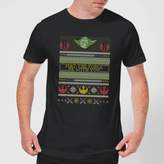 Thumbnail for your product : Star Wars May The force Be with You Pattern Men's Christmas T-Shirt