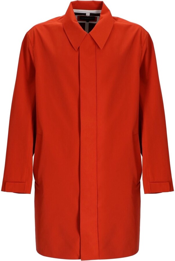 Emporio Armani Essential waterresistant trenchcoat ShopStyle