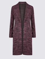 Thumbnail for your product : Marks and Spencer Textured longline Open Front coat