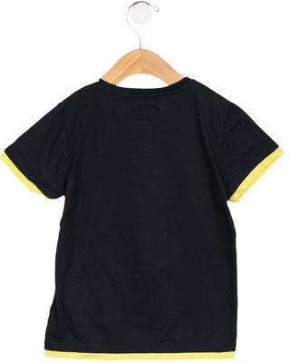 Armani Junior Boys' Layered V-Neck Shirt