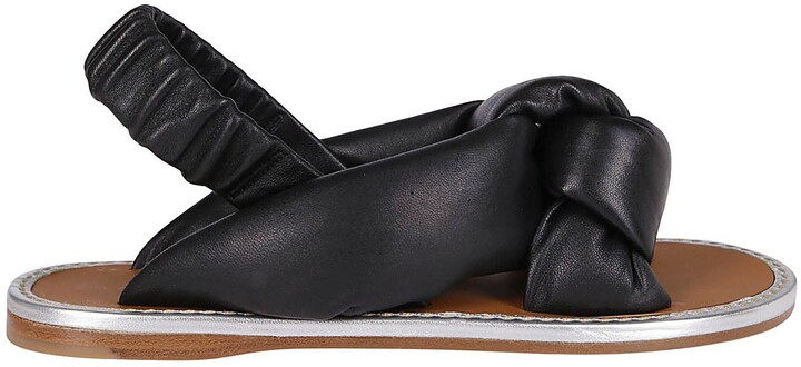 miu miu knotted sandals